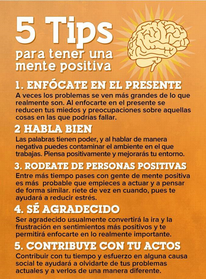 Cinco Consejos Para Lograr Una Mente Positiva Blog Psicohuma